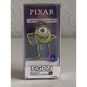 FigPin Pixar Limited Release Edition Monsters University Mike Wazowski # 450